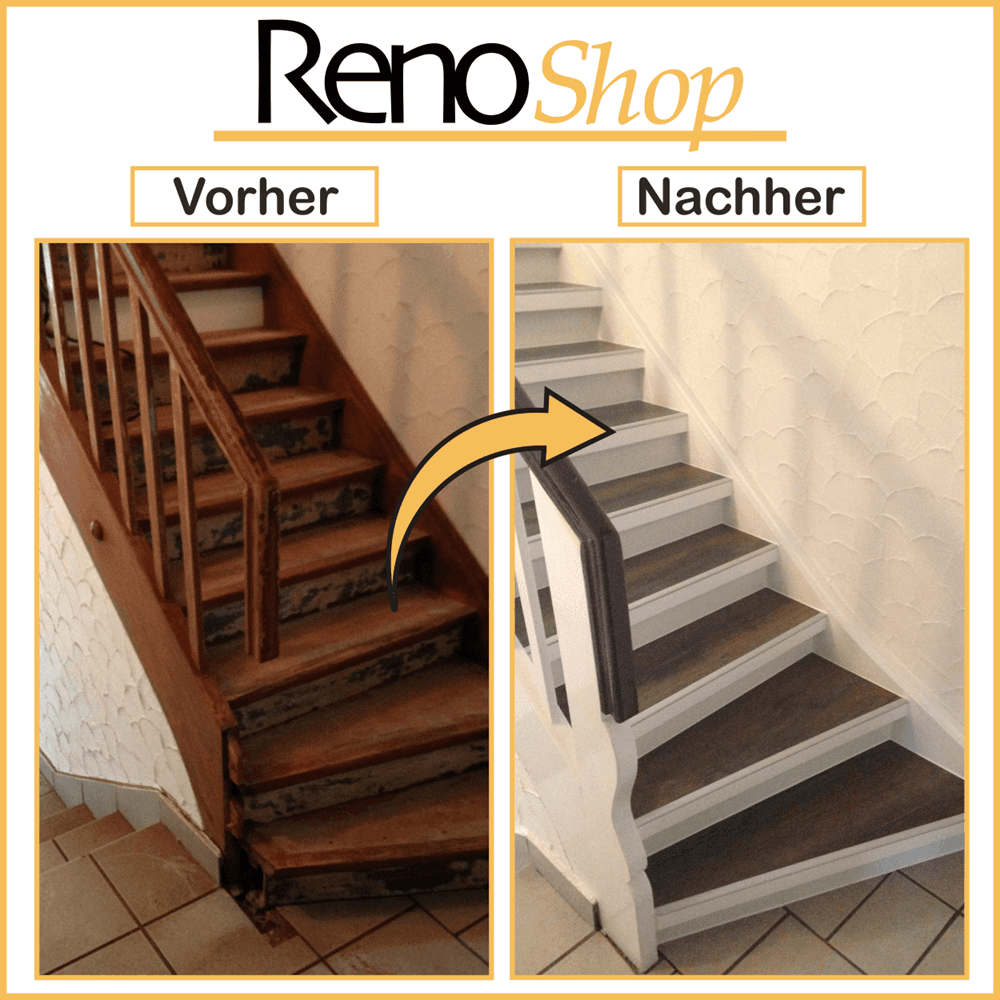 Treppenrenovierung selber machen - Treppe selbst renovieren